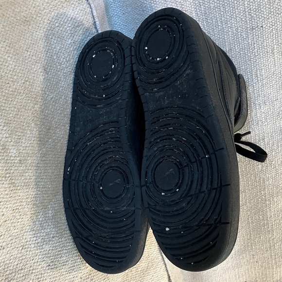 Nike teen size 6Y Black leather  High-Top basketball Sneakers / running shoes - Picture 6 of 16